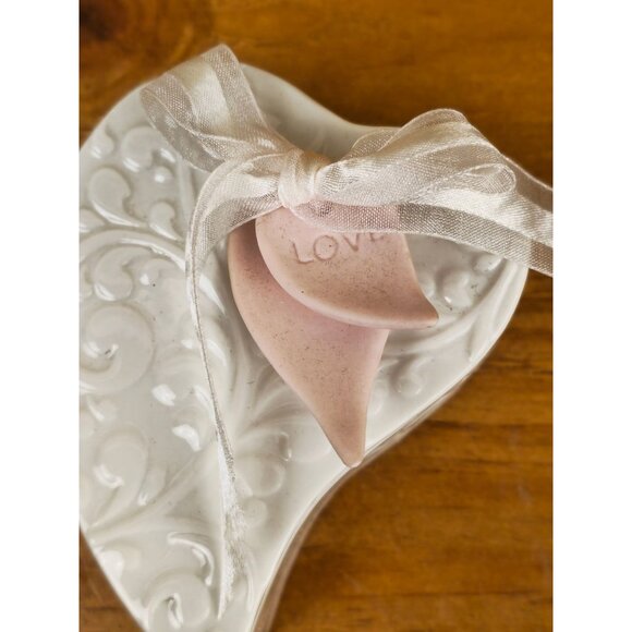 Lenox Heart Trinket Box, New In Box - Picture 2 of 10